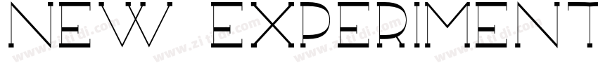 NEW EXPERIMENTAL字体转换